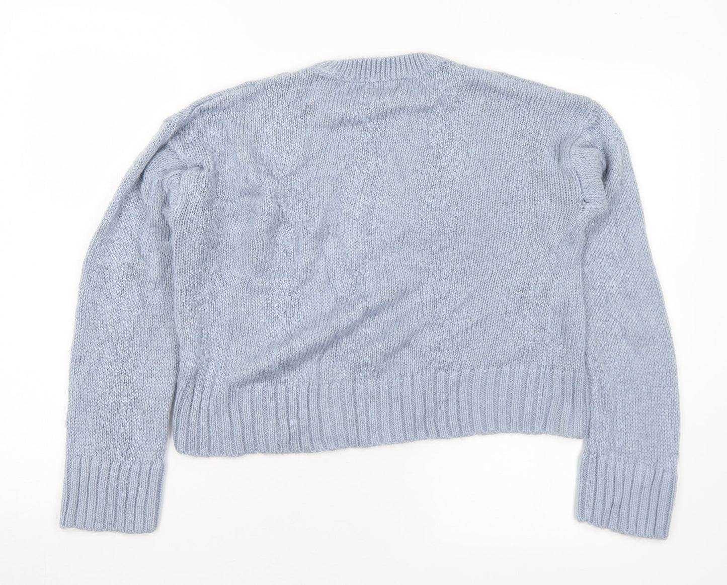 Womens UK Size S New Look Blue Pullover Jumper