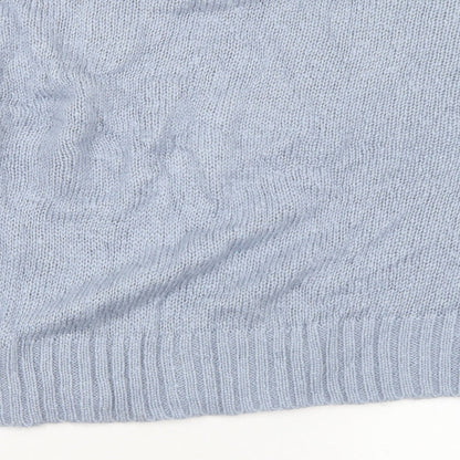 Womens UK Size S New Look Blue Pullover Jumper