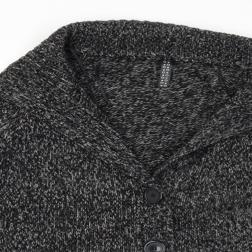 Womens UK Size 18 Preworn Grey Cardigan Jumper