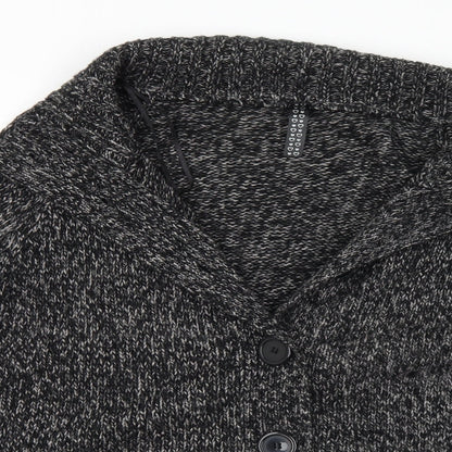 Womens UK Size 18 Preworn Grey Cardigan Jumper