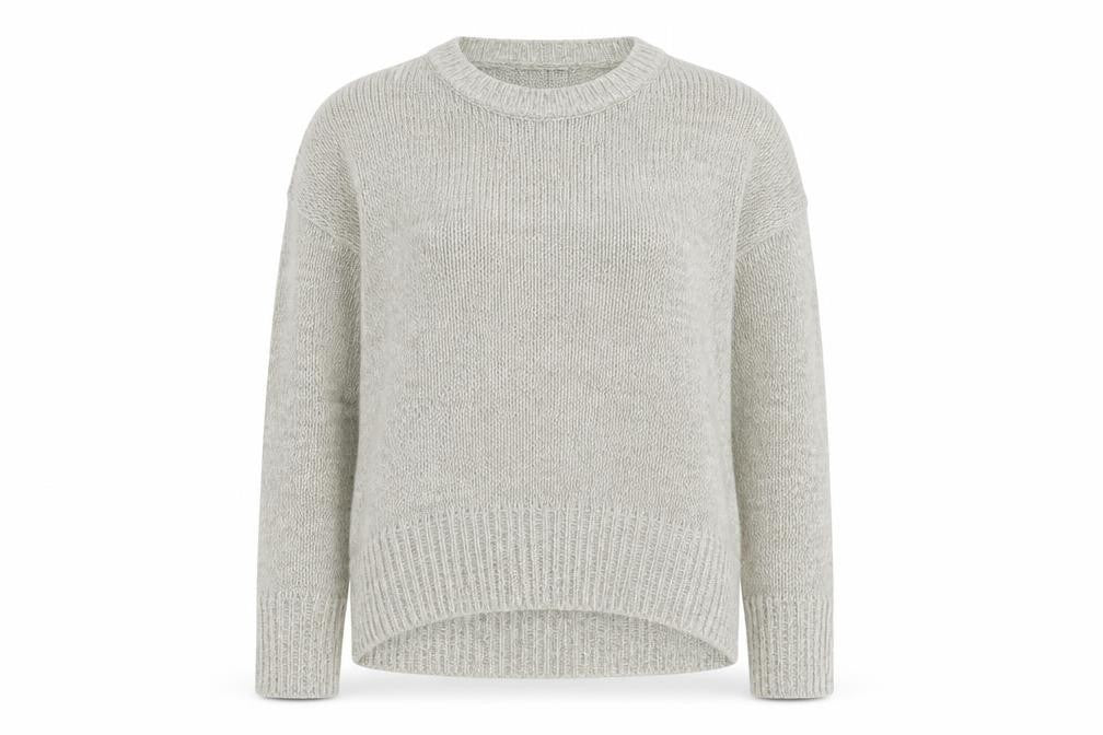 Womens UK Size S New Look Grey Pullover Jumper