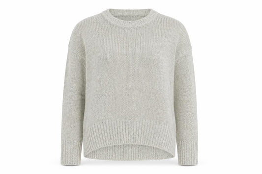 Womens UK Size S New Look Grey Pullover Jumper