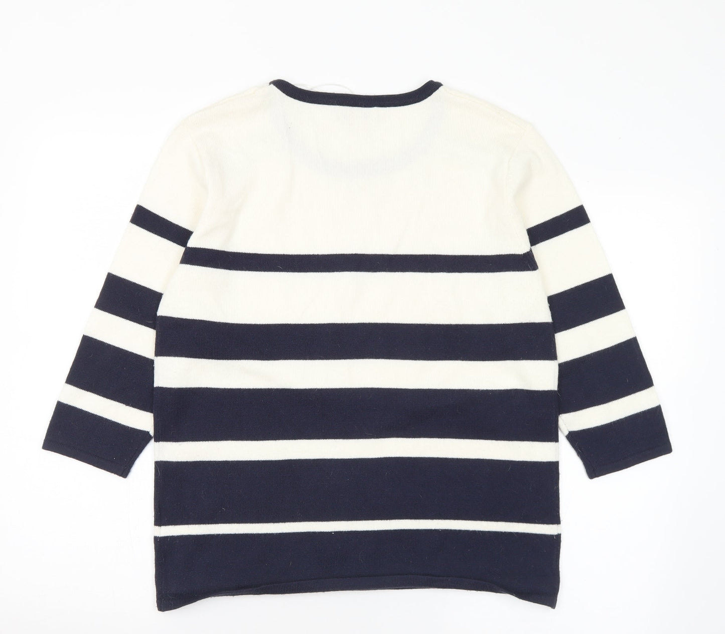 Womens UK Size M Paramour Blue Pullover Jumper