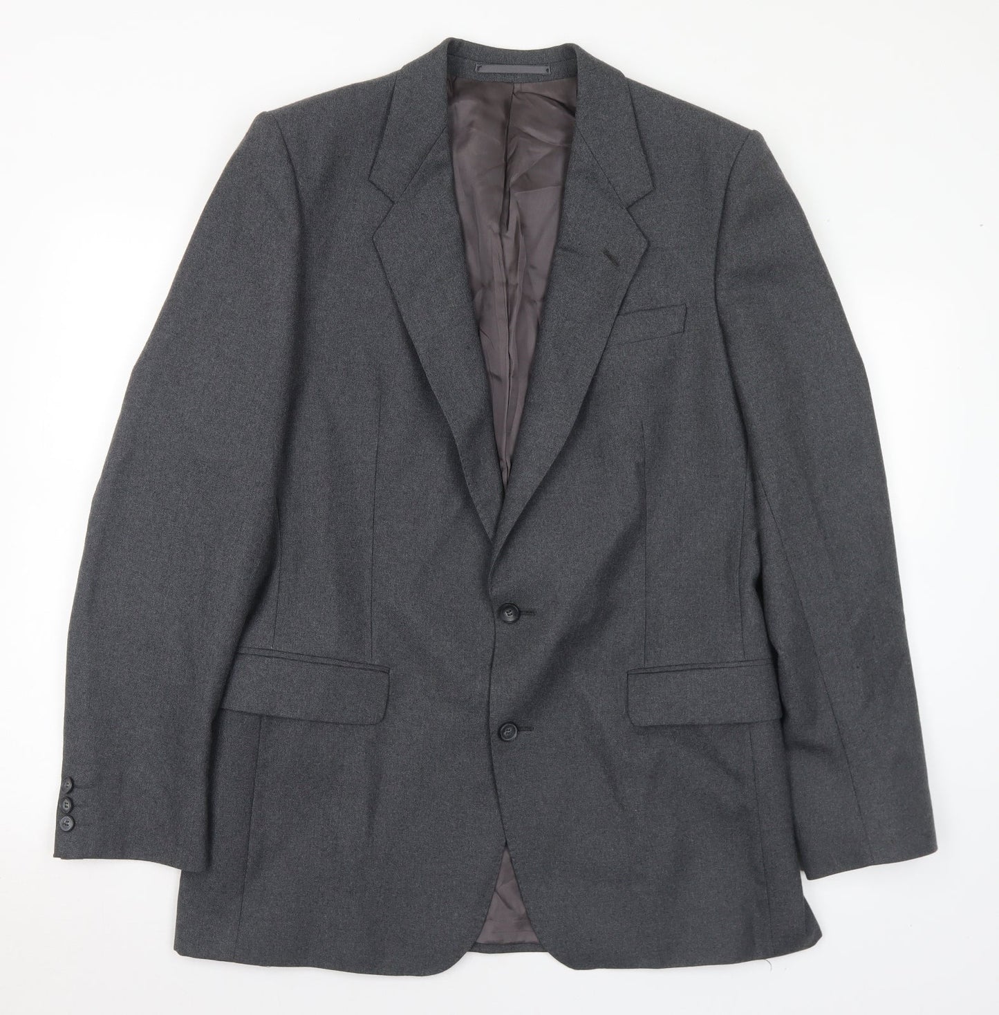 Mens UK Size 42 Rex Trueform Regular Grey Suit Jacket