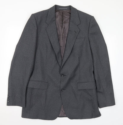 Mens UK Size 42 Rex Trueform Regular Grey Suit Jacket