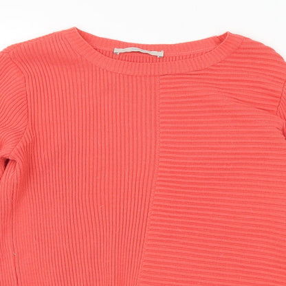 Womens UK Size 12 George Pink Pullover Jumper