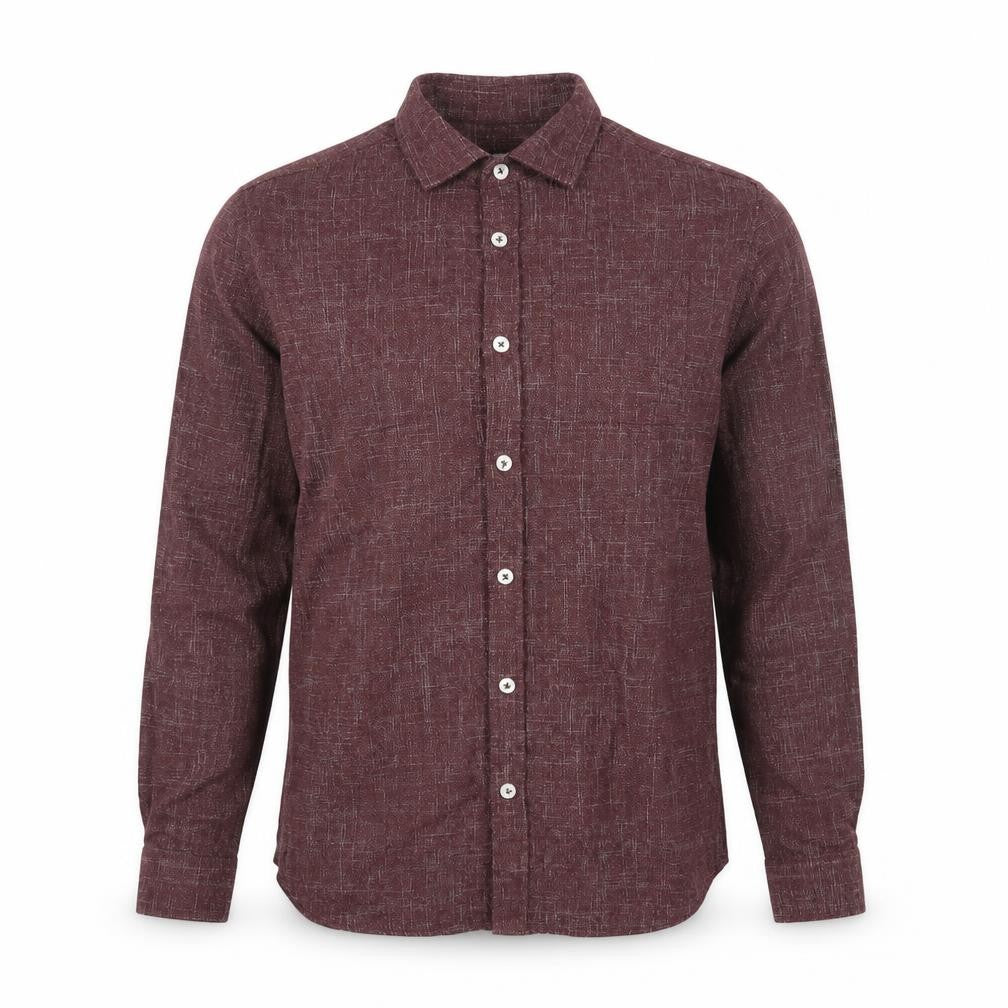 Mens UK Size XS River Island Purple  Button-Up Long Sleeve Casual Shirt