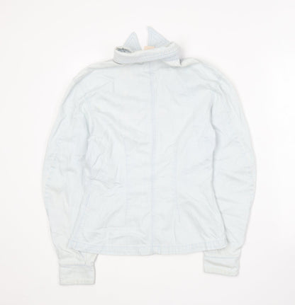 Womens UK Size 6 H&M Blue Jacket