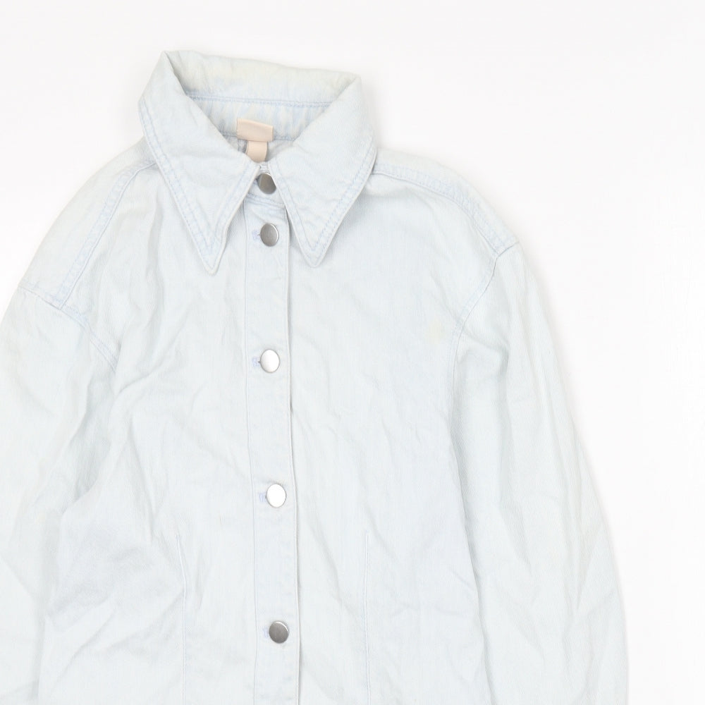 Womens UK Size 6 H&M Blue Jacket