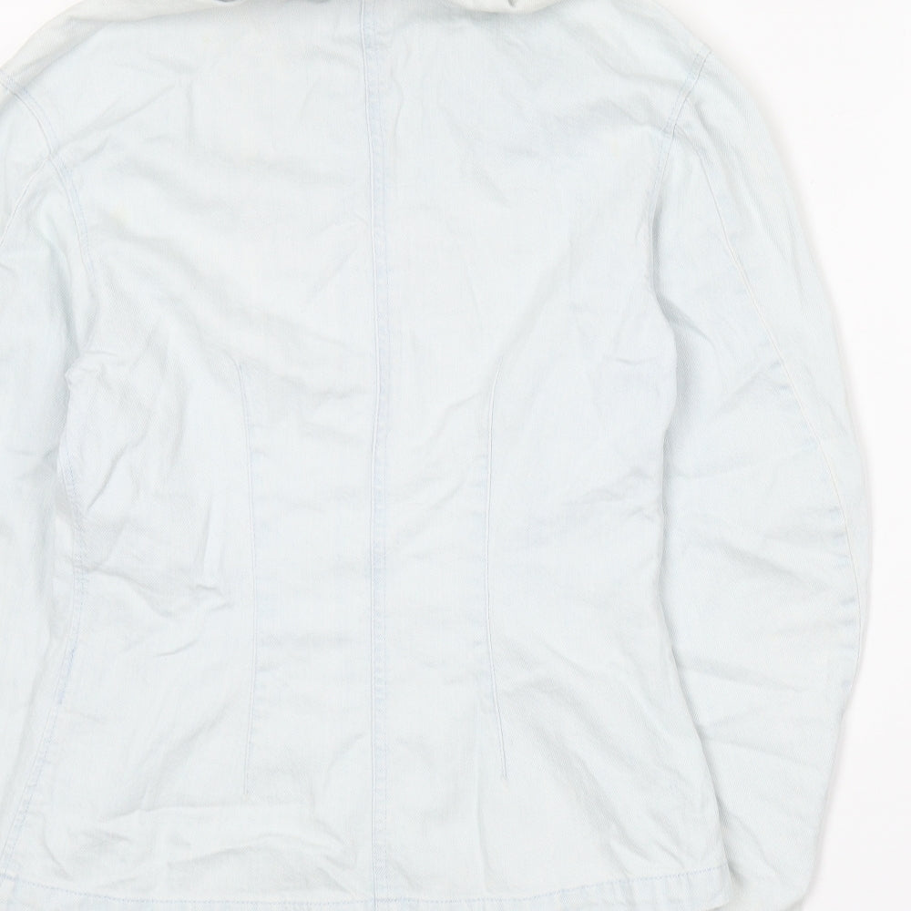 Womens UK Size 6 H&M Blue Jacket