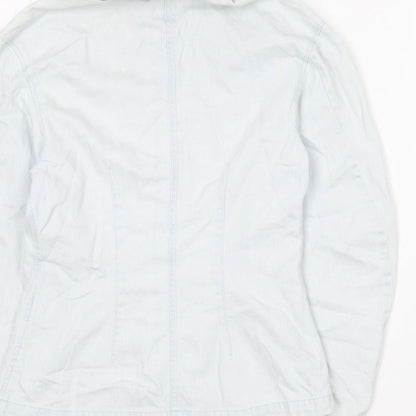 Womens UK Size 6 H&M Blue Jacket