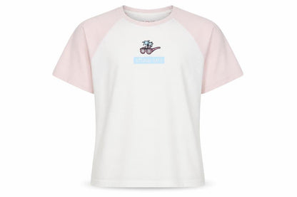 Soie Girls Multicoloured Cotton Basic T-Shirt Size 13 Years Round Neck