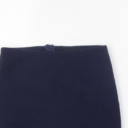 NEXT Womens Blue Polyester Mini Skirt Size 6