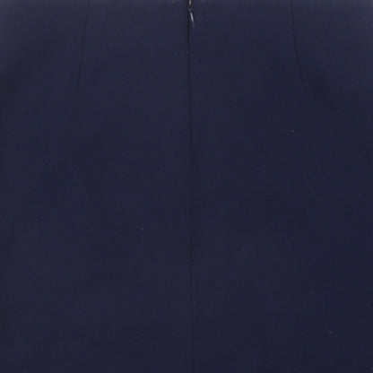 NEXT Womens Blue Polyester Mini Skirt Size 6