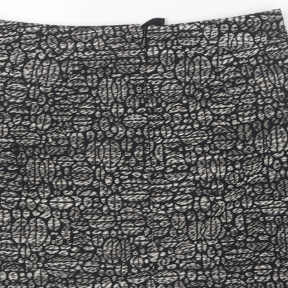 NEXT Womens Black Polyester Mini Skirt Size 6