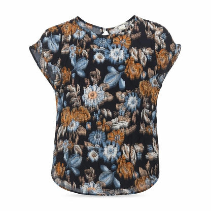 Womens UK Size 6 H&M Multicoloured Basic Blouse