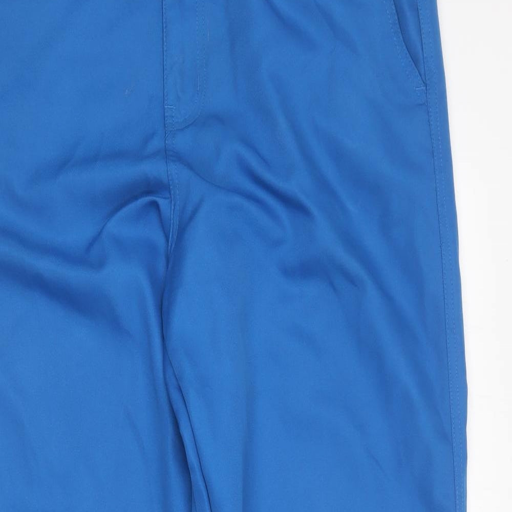 Dunlop Mens Blue Polyester Sweatpants Trousers Size 34 in L30 in Regular