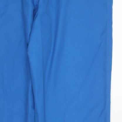 Dunlop Mens Blue Polyester Sweatpants Trousers Size 34 in L30 in Regular