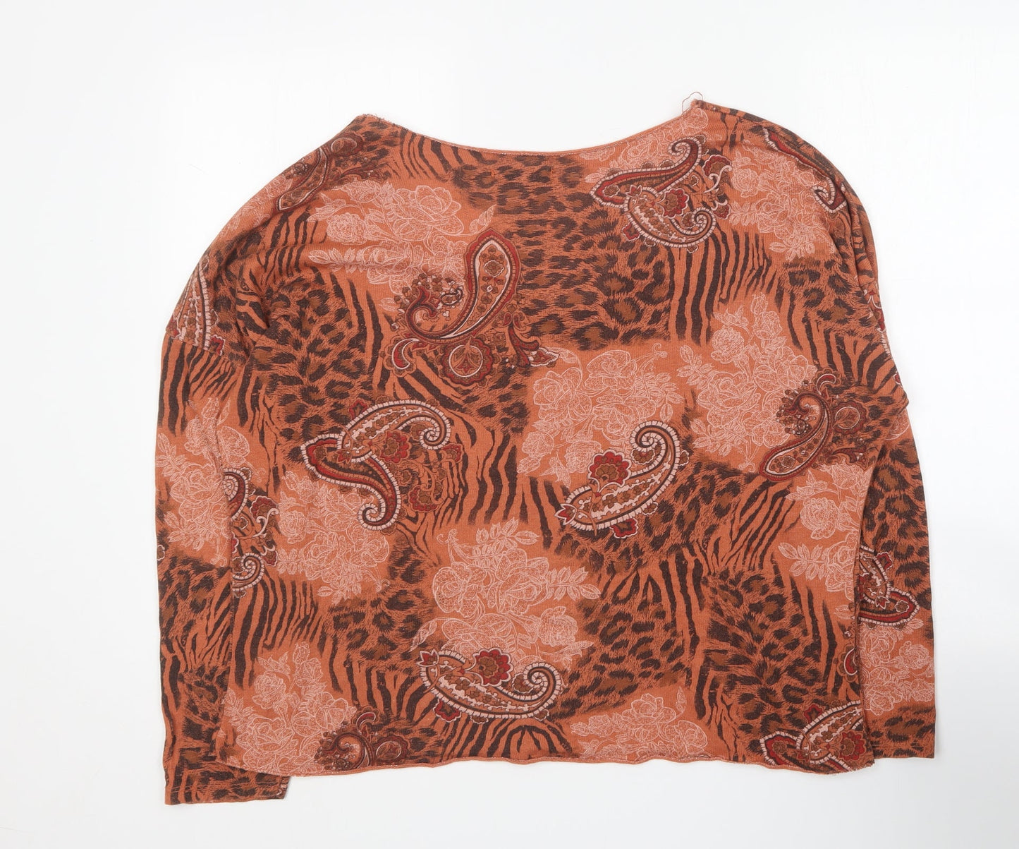 Womens UK Size M Gerard Orange Basic Blouse