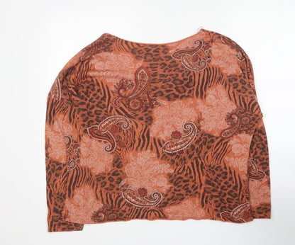 Womens UK Size M Gerard Orange Basic Blouse