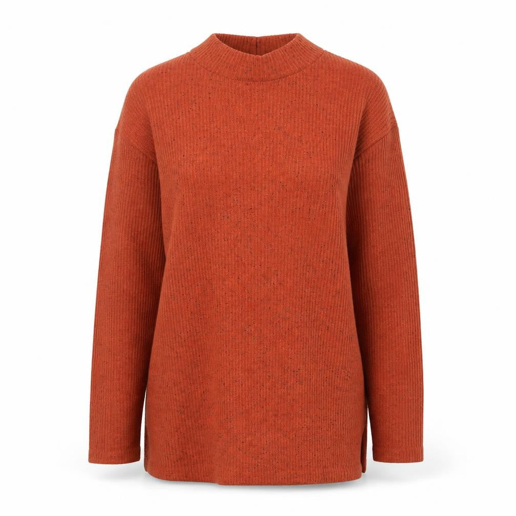 Womens UK Size 12 Papaya Orange Pullover Jumper