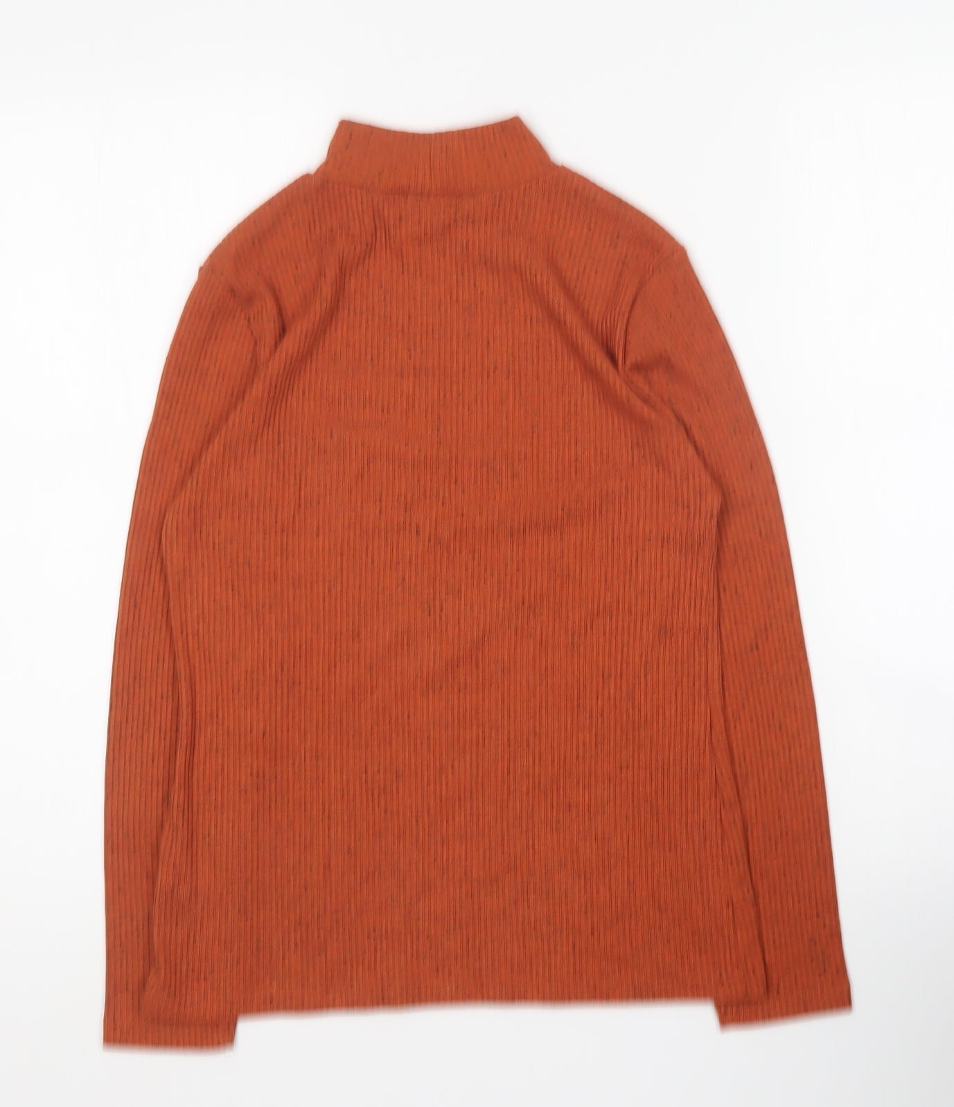 Womens UK Size 12 Papaya Orange Pullover Jumper