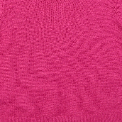 Womens UK Size S H&M Pink Pullover Jumper
