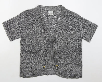 Womens UK Size L Pulse Grey Cardigan Jumper