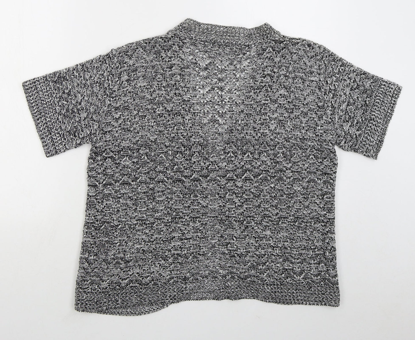 Womens UK Size L Pulse Grey Cardigan Jumper