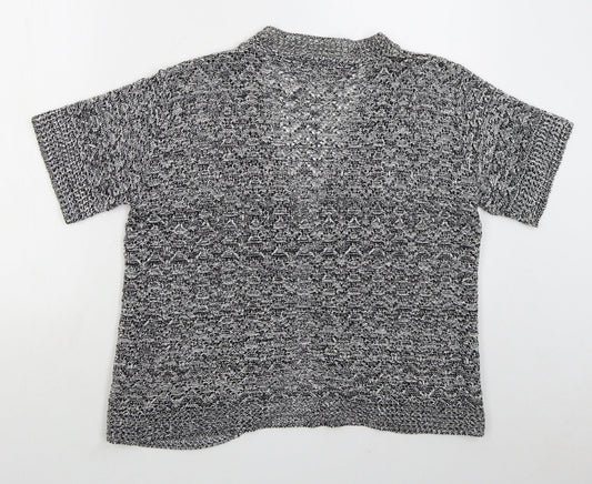 Womens UK Size L Pulse Grey Cardigan Jumper