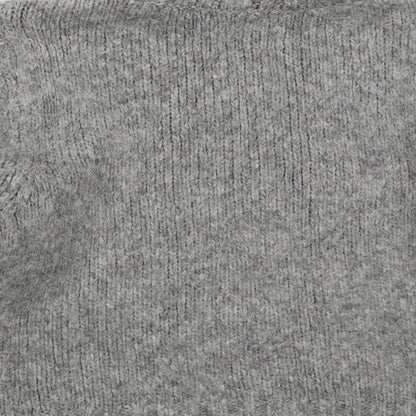 Primark Womens Grey Roll Neck Acrylic Pullover Jumper Size 12