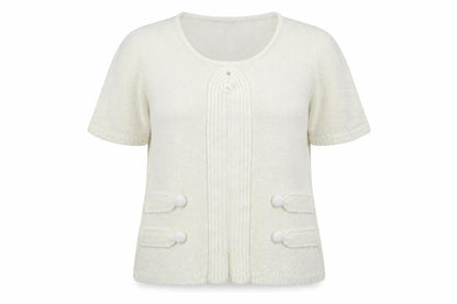 Womens UK Size L Stephen Ivory Pullover Jumper