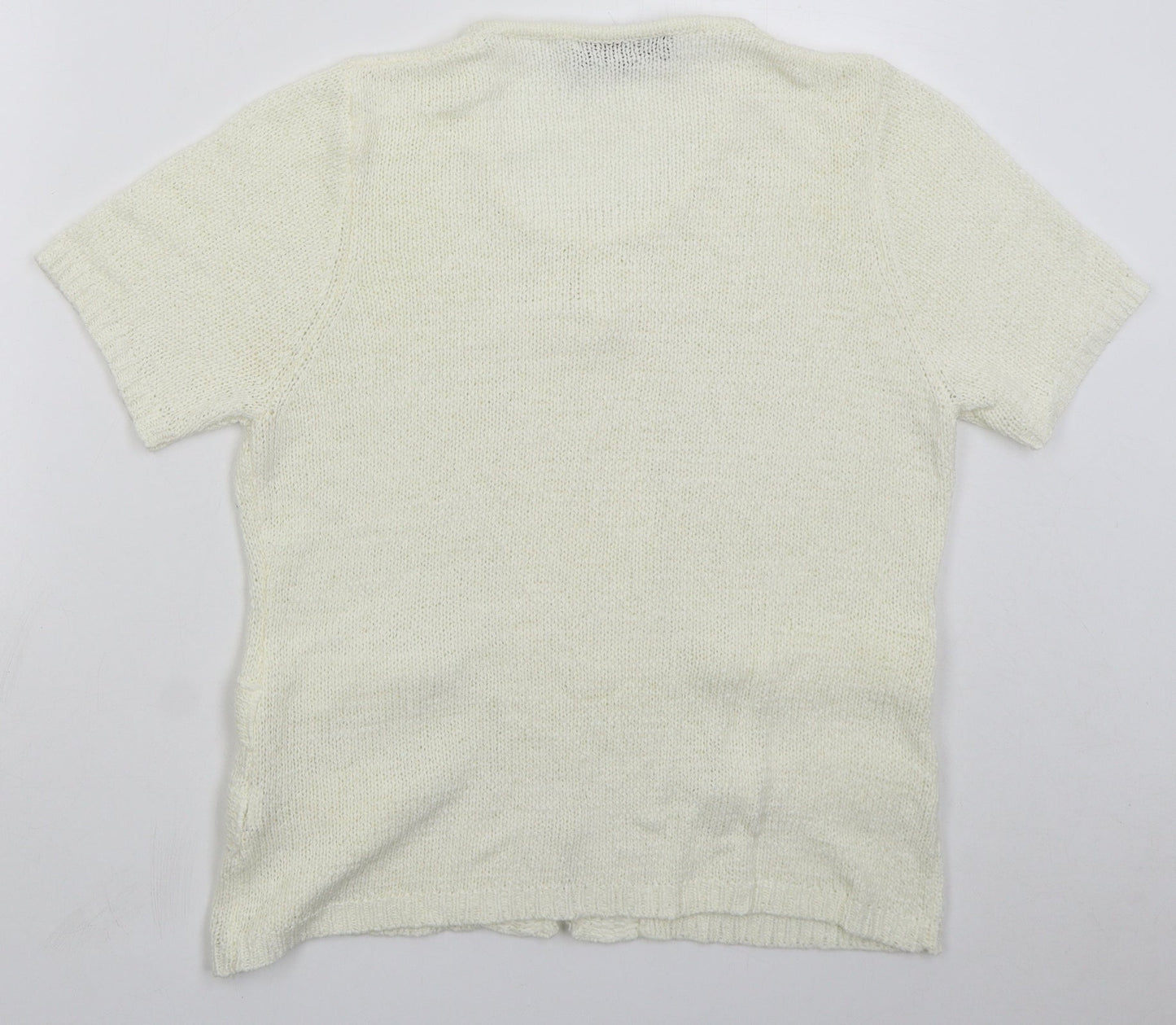 Womens UK Size L Stephen Ivory Pullover Jumper