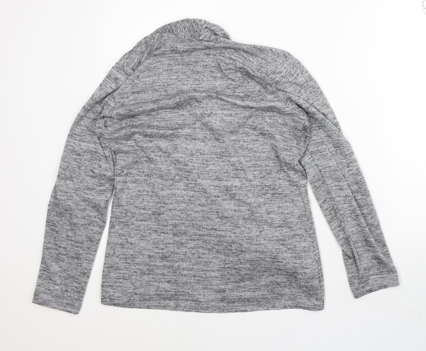 Womens UK Size S Mr Max Grey Cardigan Jumper