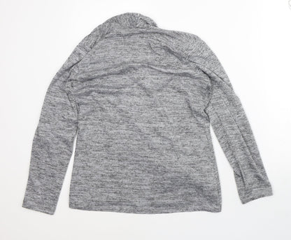 Womens UK Size S Mr Max Grey Cardigan Jumper