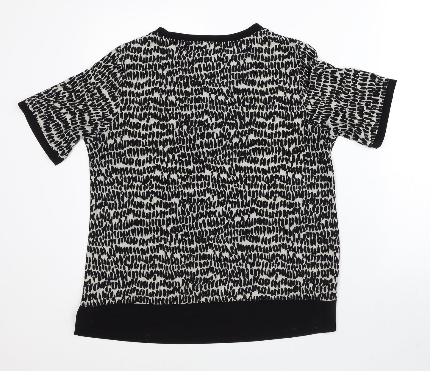 Womens UK Size M Anne Klein Grey Basic T-Shirt