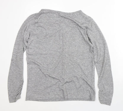 Womens UK Size 14 Marks and Spencer Grey Pullover Sweatshirt