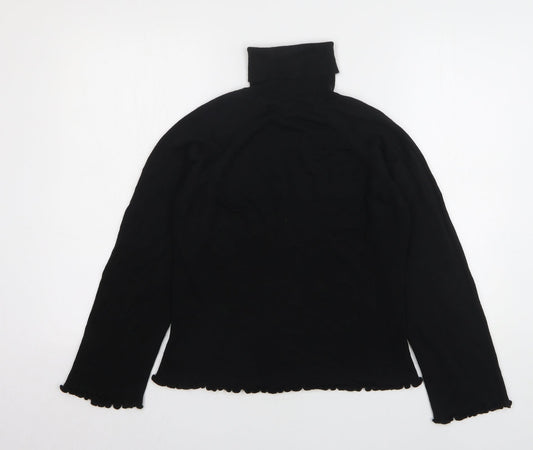 Womens UK Size M Nightingales Black Pullover Jumper