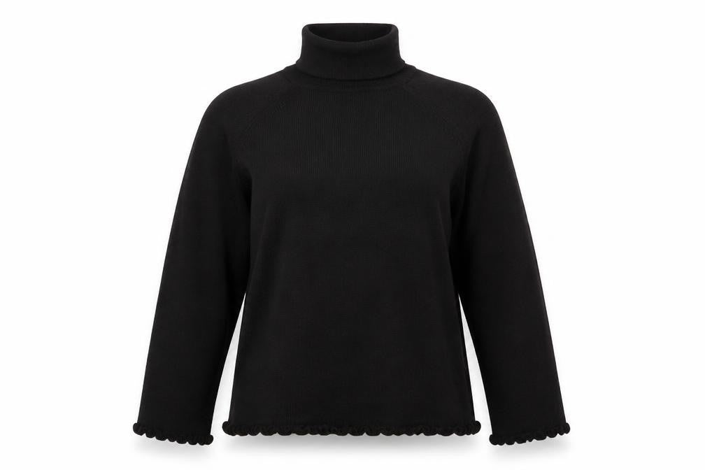Womens UK Size M Nightingales Black Pullover Jumper