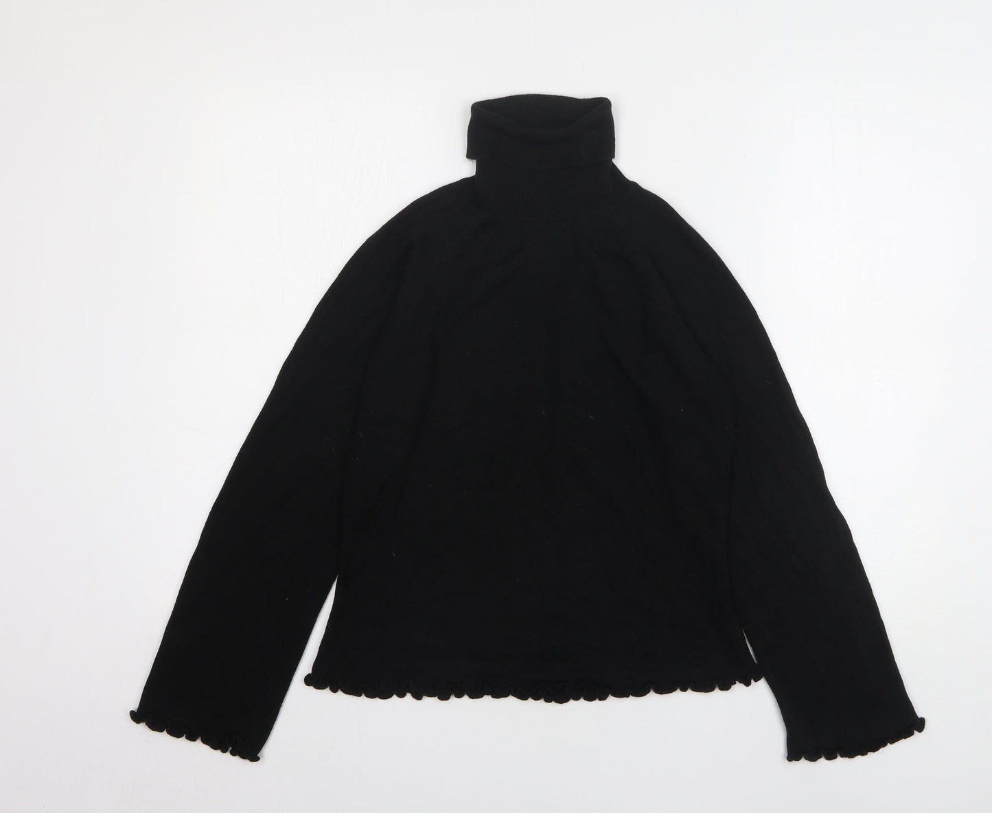 Womens UK Size M Nightingales Black Pullover Jumper