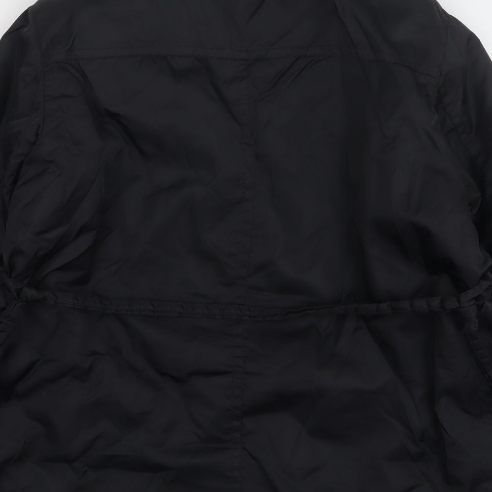Womens UK Size 12 Alibi Black Overcoat