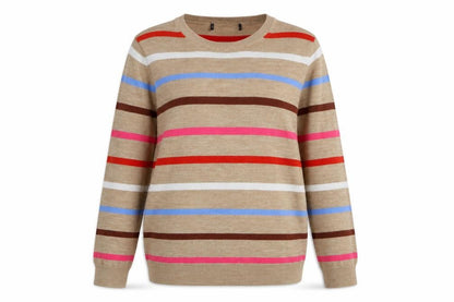 Womens UK Size 10 Marks and Spencer Beige Pullover Jumper
