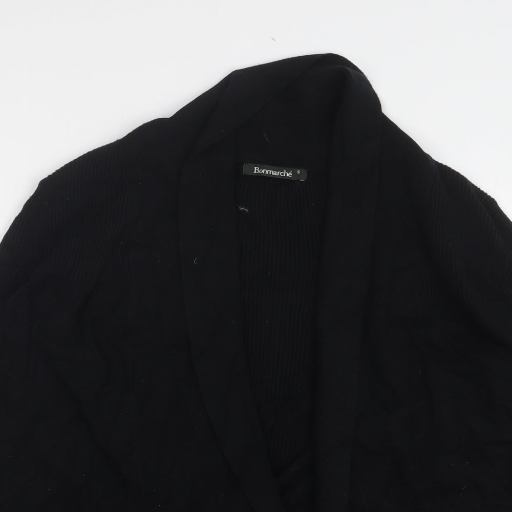 Womens UK Size S Bonmarché Black Cardigan Jumper