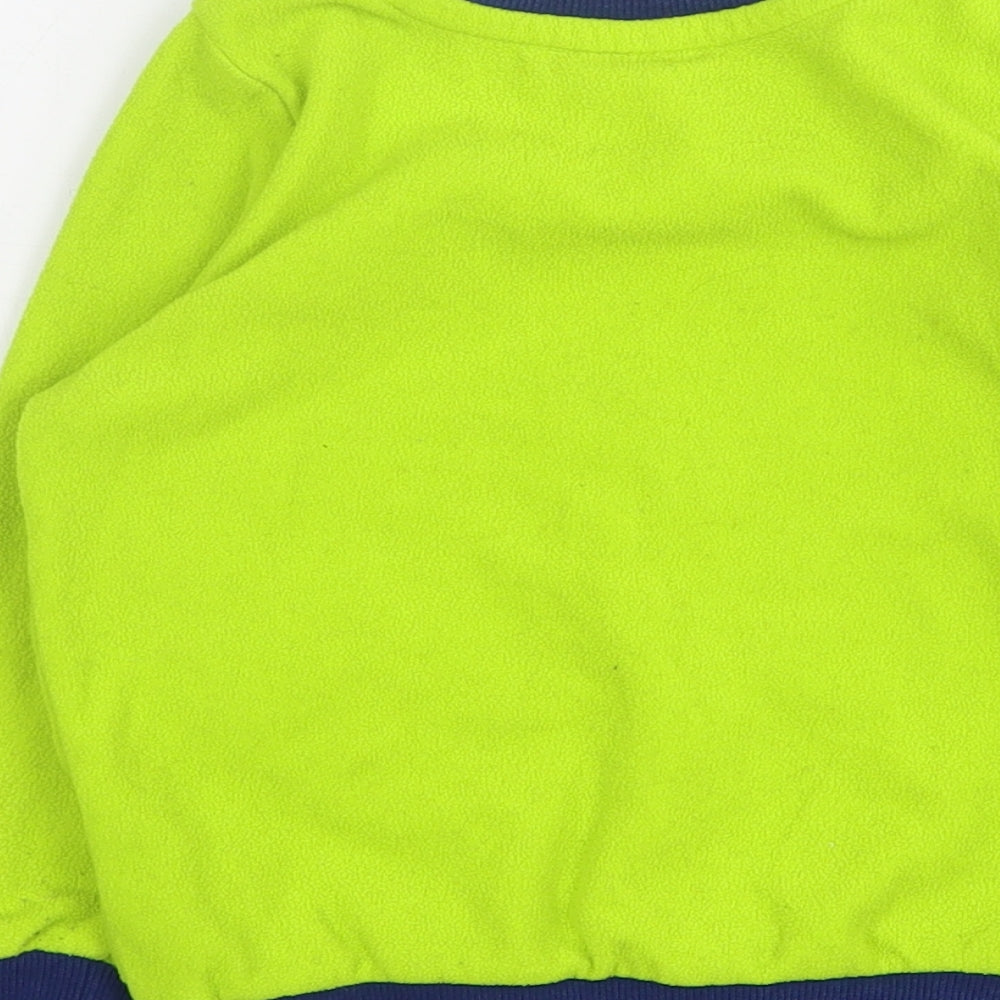 Disney Boys Green Round Neck Polyester Pullover Jumper Size 3 Years - Toy Story
