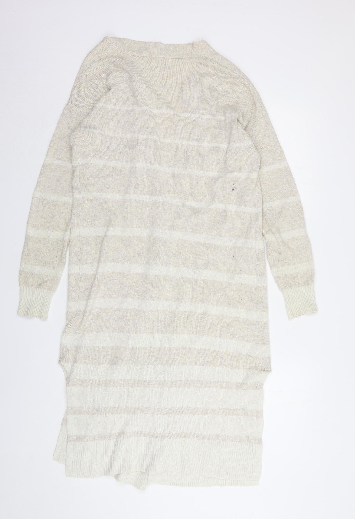 Womens UK Size XS Cape Daisy Beige Cardigan Jumper