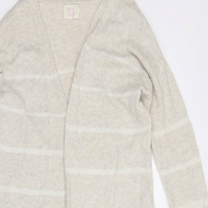 Womens UK Size XS Cape Daisy Beige Cardigan Jumper