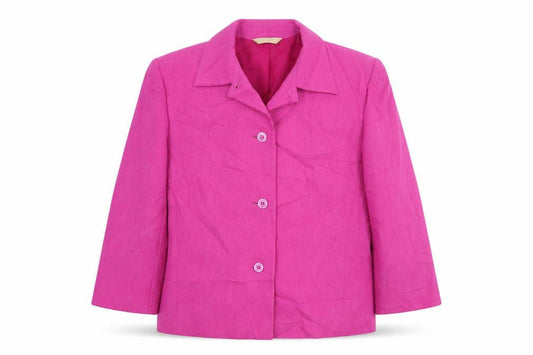 Womens UK Size 12 Marks and Spencer Regular Pink Suit Jacket