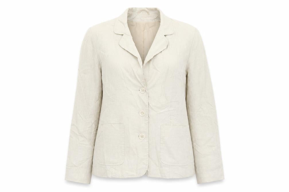 Womens UK Size 14 E-vie Regular Beige Suit Jacket
