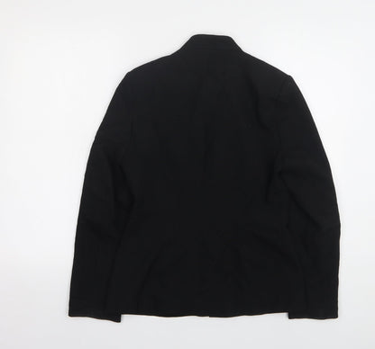 Womens UK Size 8 Preworn Black Jacket