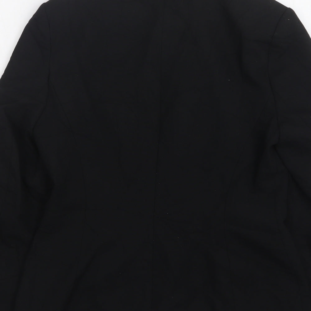 Womens UK Size 8 Preworn Black Jacket